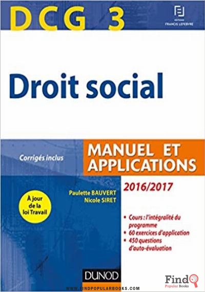 Download DCG 3 Droit Social -Cas Pratiques PDF PDF or Ebook ePub For Free with Find Popular Books 