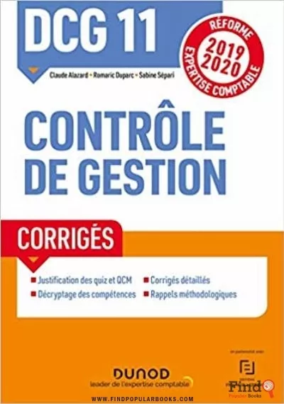 Download DCG 11 Contrôle De Gestion  PDF or Ebook ePub For Free with Find Popular Books 