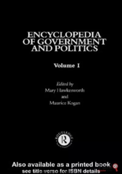 Download Encyclopedia Of Government And Politics PDF or Ebook ePub For Free with Find Popular Books 