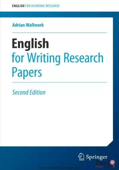 Download English For Writing Research Papers PDF or Ebook ePub For Free with Find Popular Books 