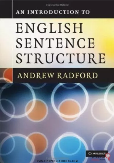 Download An Introduction To English Sentence Structure PDF or Ebook ePub For Free with Find Popular Books 