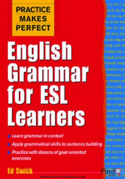 Download English Grammar For ESL Learners PDF or Ebook ePub For Free with Find Popular Books 